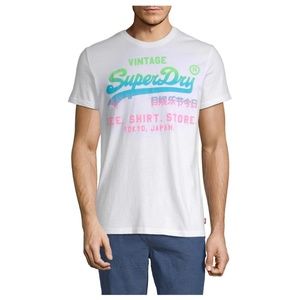Superdry Men's Vintage Logo Hyper Fade T-Shirt